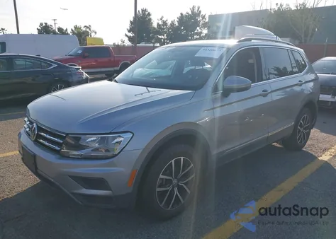 2021 Volkswagen Tiguan 2.0T Se/2.0T Se R-Line Black/2.0T Sel из США, поврежденный, VIN 3VV3B7AX5MM067886